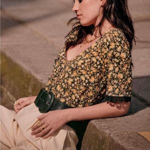 Sezane Celia T-shirt NWT